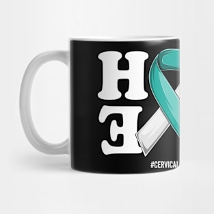 Cervical Cancer Support | Teal Ribbon Squad Support Cervical Cancer awareness Mug